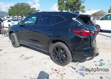 2021 Chevrolet Blazer Fwd Rs из США, поврежденный, VIN 3GNKBERS9MS586725